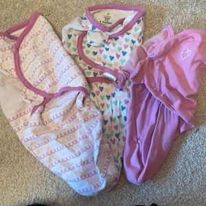 3 small/medium SwaddleMe